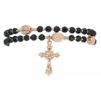 Black Cry Copper Twist Rosary