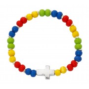 Baby Mult Wood Stretch Bracele