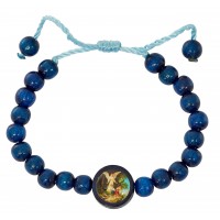 Blue Guardian Angel Corded Bra