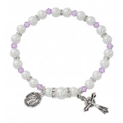 Amethy Stretch Rosary Bracelet