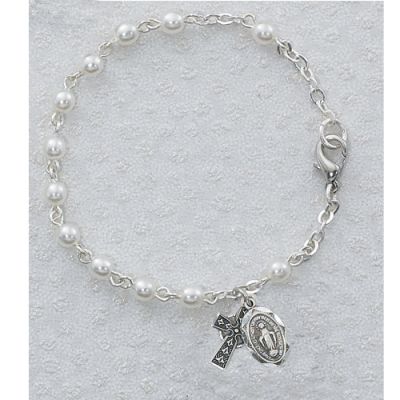 6 1/2 inch Pearl Irish Bracelet - 735365571444 - B50LM