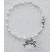 6 1/2 inch Pearl Celtic/Chalice Bracelet