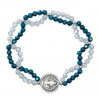 Crystal/bl Benedict Bracelet