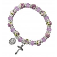 7.5" Violet Crystal & Ceramic