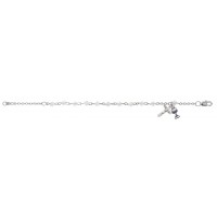 Ss 6 1/2" Swar Crystal Bracel
