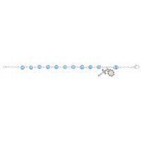 Ss Light Blue Crystal Bracele