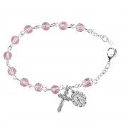 Rf Pink Crystal Bracelet