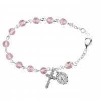 Rf Pink Crystal Bracelet