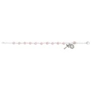 Ss Pink Crystal Bracelet