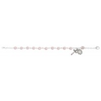 Ss Pink Crystal Bracelet