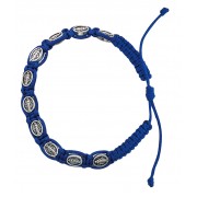 Blue Miraculous Cord Bracelet