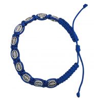 Blue Miraculous Cord Bracelet