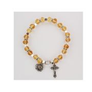 Topaz Rosary Bracelet, Carded