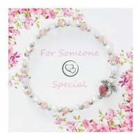 Pink/cry Youth Angel Bracelet -