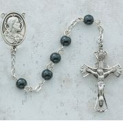 5mm Genuine Hematite Rosary