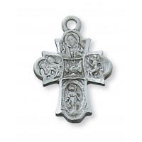 Pewter 4-way Medal