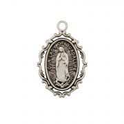 Pewter Guadalupe Medal -