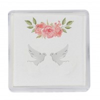 Stainless Dove Earrings With