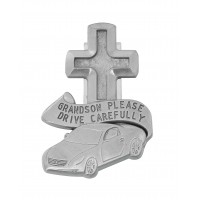 Grandson Drive Safe Visor Clip