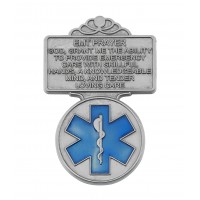 Emt Blue Epoxy Visor Clip