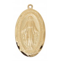 Gold Tone Pew Mirac 24" Ch & B