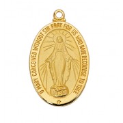 Gold Plated Sterling Silver Mirac 20 Inch Necklace Chain/Gift Box