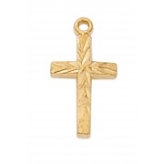 Gp Pewter Cross 18" Ch&bx
