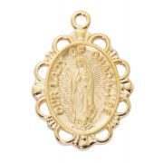 18" Ch G/ss Our Lady Guadalupe