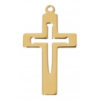 24" Ch Cut Out Nail G/ss Cross