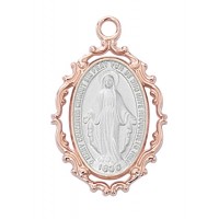 Rose Gold Miraculous 18" w/ Chain & Box