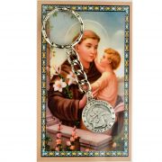 St Anthony Keyring/prayer Card