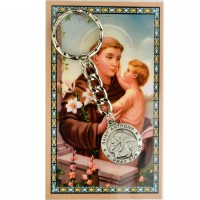 St Anthony Keyring/prayer Card