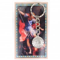 St Michael Keyring/prayer Card