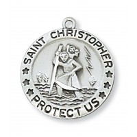 18" Ch Ss St Christopher