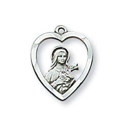 Sterling Silver Saint Therese 18 inch Serpentine Necklace Chain - 735365510634 - L426TF