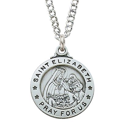 Sterling Silver Saint Elizabeth 20 inch Necklace Chain & Gift Box - 735365486823 - L600EZ