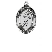 Pewter Oval Football Medal