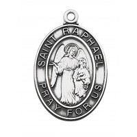 24" Ch Ss St Raphael Medal
