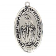 24" Ch Ss Miraculous Medal