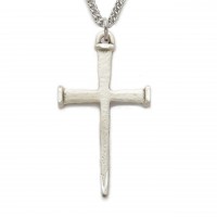 24" Ch Ss Nail Cross W/