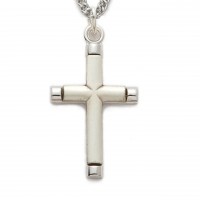 24" Ch& Ss Cross Polished Tip