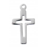 16/18" Ch Ss Cross W/cutout