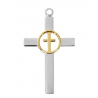 24" Ch Ss Cross In Cross