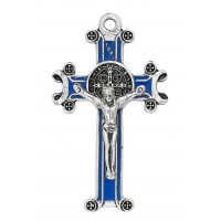 Blue St. Benedict Pendant