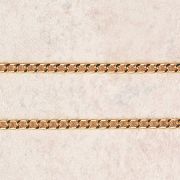 24" Gold Plated Heavy Chain Sr Carded