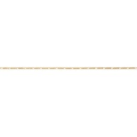 18" Figaro Gold Tone Chain