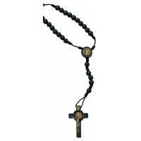 Small Black Wood St. Benedict