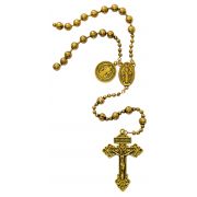 Gold Plated St Benedict Rsry