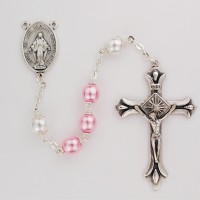 7mm Pink Pearl Cap Pearl O.f