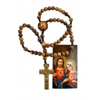 10mm Wood Imm Heart/s.h Rsry